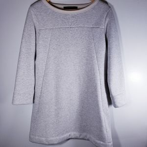 French Connection lined heather grey dress size 10
